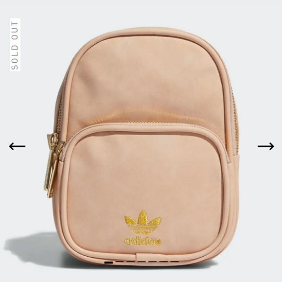 blush pink adidas backpack